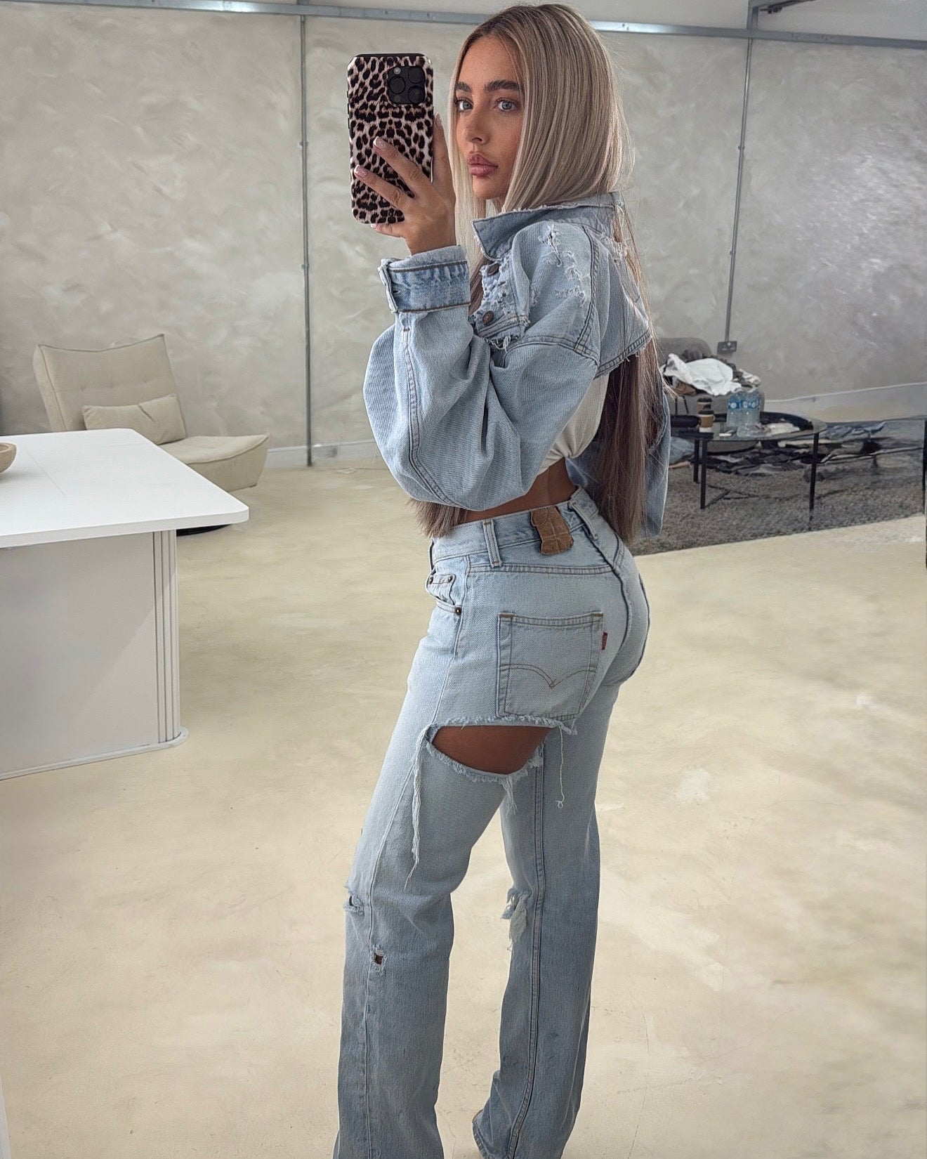 Cheek Peek Denim
